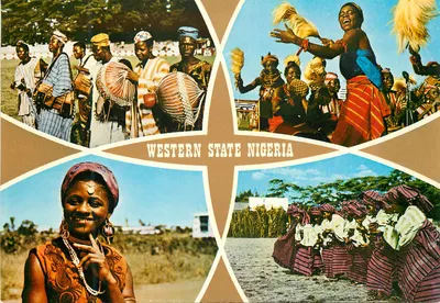 Cenas culturais — Western State Nigeria — editor Phillips & Co. Ltd, NIG 267