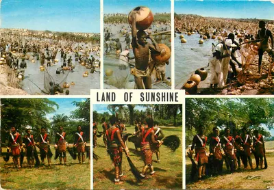 Festas e pescadores — Terra do Sol — Viewcards Ltd. N° 25373