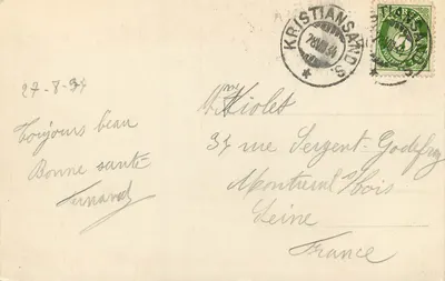 Karl Johansgt. — Oslo — Enerett: Gran — Oslo. — Rewers