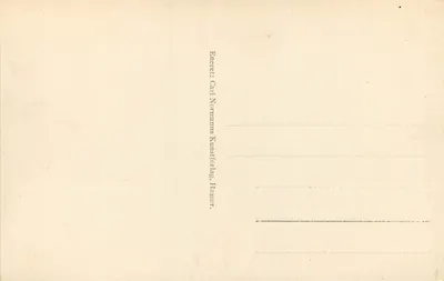 Bergen — Widok z Floridy w kierunku dzielnicy Haukeland Villakvarter — Fol. Normann, nr 3044 — Rewers