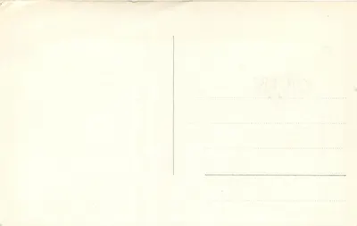 Siedem sióstr, Geiranger — widok panoramiczny z wodospadami i statkiem — Enerett Mittst & Co, n°3/117 — Rewers