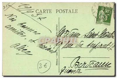 Katedra w St-FLOUR — Piekne krajobrazy Auvergne — Ideal — Rewers