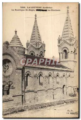 La Louvesc (Ardèche) — A Basílica São Régis, os Sinos — M. B. Le Puy