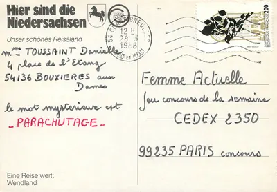 Cegonha sobre o ninho — Niedersachsen — Wendland — Verso