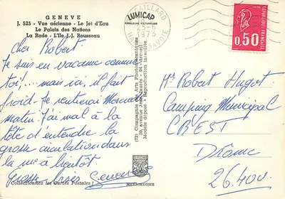 Ginevra — Ricordo di Ginevra — Iris — Verso