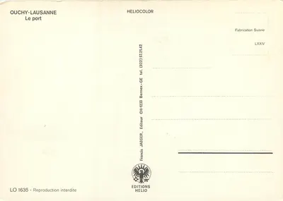Vevey — Port — Wydawnictwo Helio — Rewers