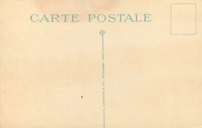 Toreada — Śmierć byka — G. Lemaître & Cie, Nice — Rewers