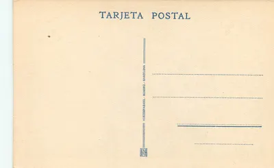 Cuevas del Drach - Mallorca — « La Palmera » — Reliëfgravure, Mumberu, Barcelona — Achterkant