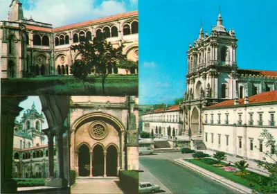 Mosteiro de Alcobaça — vista composta — Repr. interdita n°422
