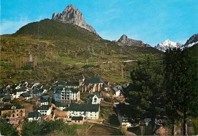 Pirineus Aragonês — Visão parcial e Peña Foratata — Garcia Garrabella y Cía, Zaragoza