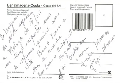 Benalmadena-Costa — Puerto Marina — Wydawnictwo L. DOMINGUEZ, S.A. — Rewers