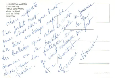 Hotel Los Patos — Benalmádena — DELTA N. 696 — Rewers