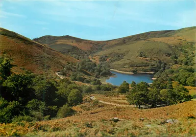 Col d'Ibardin — Widok na jezioro — Wyd. Tellechea, nr 9