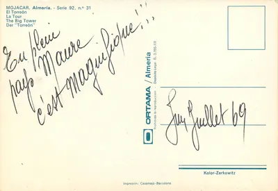 Mojácar, Almería — El Torreón — OrTAMA, seria 92 nr 31 — Rewers