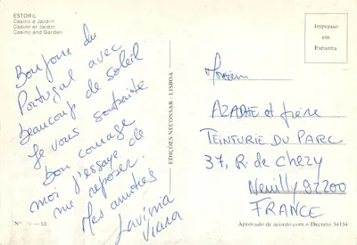 Estoril — Casino et Jardin — Éditions Neconasar, n°15-53 — Rewers