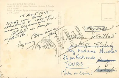 Parafia w Pont de Suert — Pirenejskie Lérida — Wyd. Cobas & Cía — Rewers