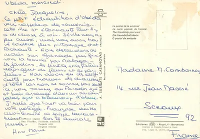 Ubéda — Kościół San Nicolás — wydawca FISA, seria 92 — Rewers