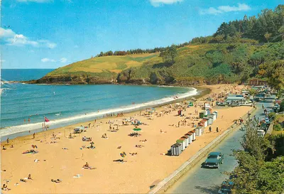 Praia de Lequeitio (Vizcaya) — vista panorâmica — Garcia Garrabella y Cía.
