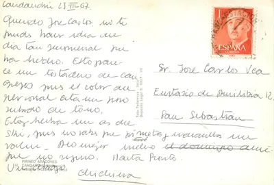 Pirineo Aragonés — Stacja narciarska z teleferykiem — Foto Peñarroya, seria 14 — Rewers