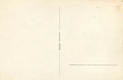 Interior da igreja de Einsiedeln — editor Benziger — Verso