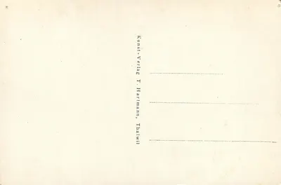 Einsiedeln presso il Glärnisch — vista panoramica — Kunst-Verlag T. Harimann, Thalwil — Verso