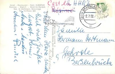 Talsperren und Wasserfälle des Harzes — Romkerhalter Wasserfall, Okertalsperre, Radau-Wasserfall, Sösetalsperre, Oderertalsperre — Verso
