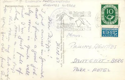 Garmisch-Partenkirchen — Teleferyk — Photo-Verlag Garmisch-Partenkirchen, n°849 — Rewers