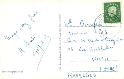 Titisee (Schwarzwald) — 850 m d. M., com Feldberg — Chr. Franz Nachf. Inh. KG — Verso