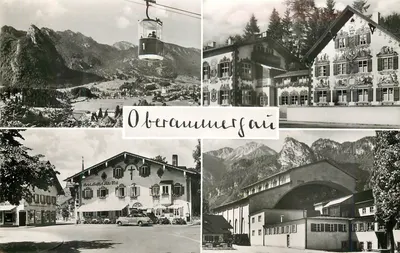 Oberammergau — Festival da Paixão — editor Lichtbild-Verlag Wambert, n° 1270