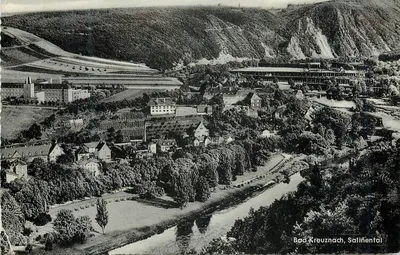 Bad Kreuznach, Salinental — vista panorâmica — V. Pallmann, Wiesbaden - Nr. 533 L