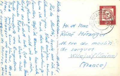 Schwenningen am Neckar — Cidade dos Relógios — Verlag Werner — Verso