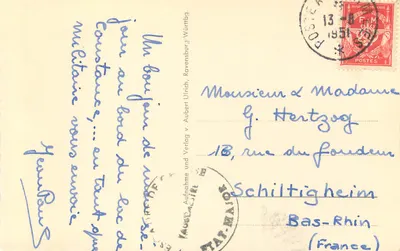 Friedrichshafen a.R. Hafentbahnhof à Noite — editor não identificado — Verso
