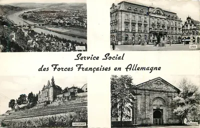 Trèves, Spire, Neustadt, Landau — Serviço Social das Forças Francesas na Alemanha