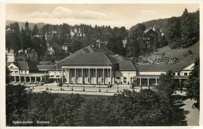Baden-Baden. Kurhaus — vista panorâmica — editor Edith Fotógrafa