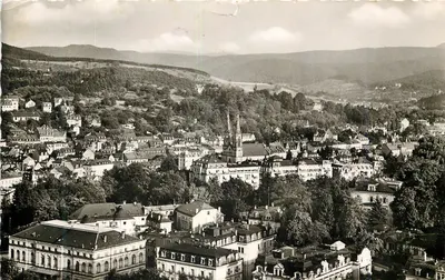 Vista de Baden-Baden — PHOTO-KÜHN Nr. 324 — editor PHOTO-KÜHN