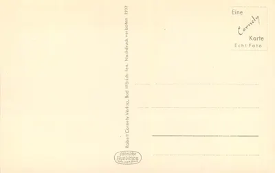 Widok z trzech krzyży na fortecy Cochem — Robert Cornely, nr 2232 — Rewers