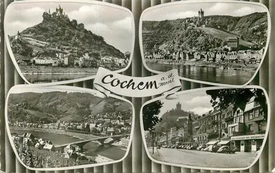 Cochem na Mosel — vista panorâmica — FOTOPRINT Verlag, Balingen
