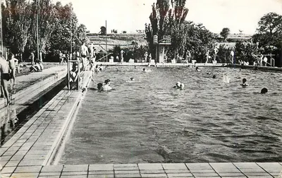 Piscina Militar em Landau (Alemanha) — cena de banho — Éditions LAVELLE, Paris