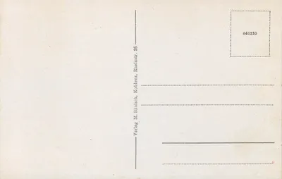 Niederlahnstein a. Rh. — Vista da Uhulay — editore M. Bäniach, Kollnach — Verso