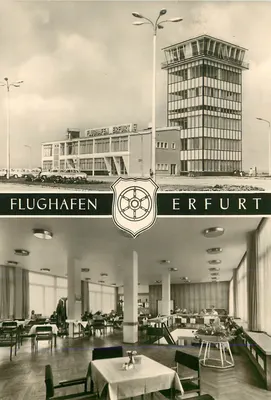 Flughafen Erfurt — Aérodromo de Erfurt — GEBR. GARLOFF KG