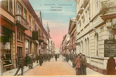 Neustadt - Friedrichstrasse — Rua Frederico — editor M. H.