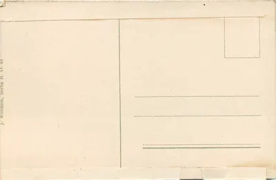 Düsseldorf, Rhein-Partie mit Schloßturm & Düsseldorferchen — J. Wolsten, Berlin, N. O. 43 — Rewers