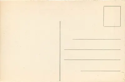 Mayence — Rue de la Gare — editor desconhecido, n° de série 1422 — Verso