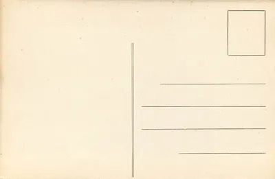 Mayence — O rio Reno e o Ponte Principal — editor desconhecido, n° 1416 — Verso