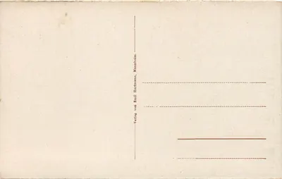 Neustadt an der Haardt — vista panorâmica — editor: Verlag von Knill Hartmann, Mannheim — Verso