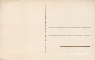 Neustadt an der Haardt — Vista sobre a Réalschule — Editor Emil Hartmann, n° 1346 — Verso
