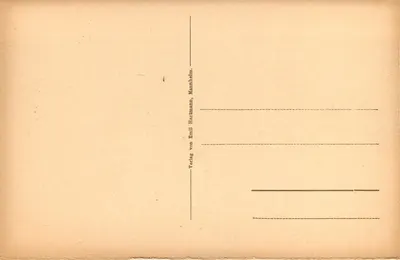 Baden-Baden — Merkurbahn — wydawca Emil Hatmann, Mannheim — Rewers