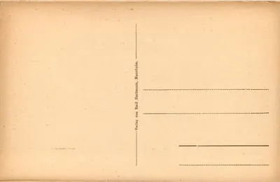 Baden-Baden — Vista dalla Batocharihütte — Verlag von Emil Hartmann, Mannheim — Verso