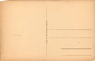 Baden-Baden — Vista da Krieseenberg Höhe — Verlag von Emil Hartmann, Mannheim — Verso