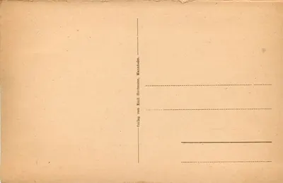 Baden-Baden — Vista dal castello Holmo — Editore: Verlag von Emil Hartmann, Mannheim — Verso